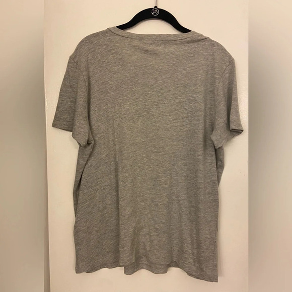 NWT Michael Stars Colleen Crew Neck Tee Heather Grey Size XL - Picture 4 of 7
